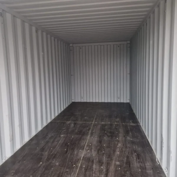 New 20Ft Shipping Container One Trip Green Easy Opening Door